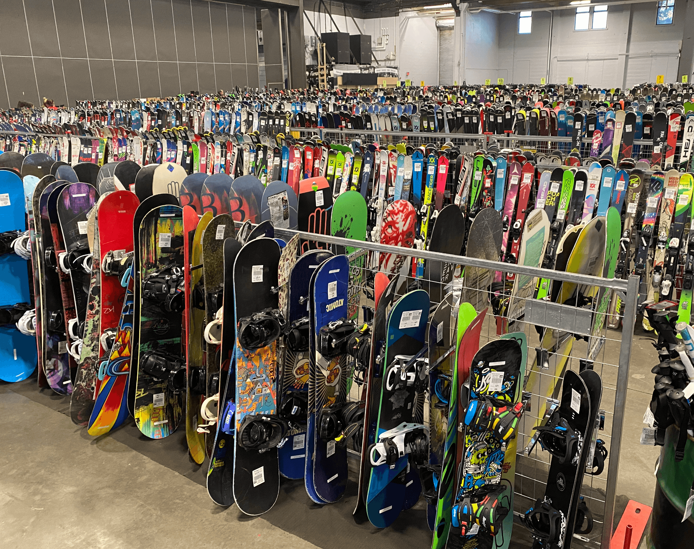 Photo of Snowboards and Skis on Sale at Winter Extreme